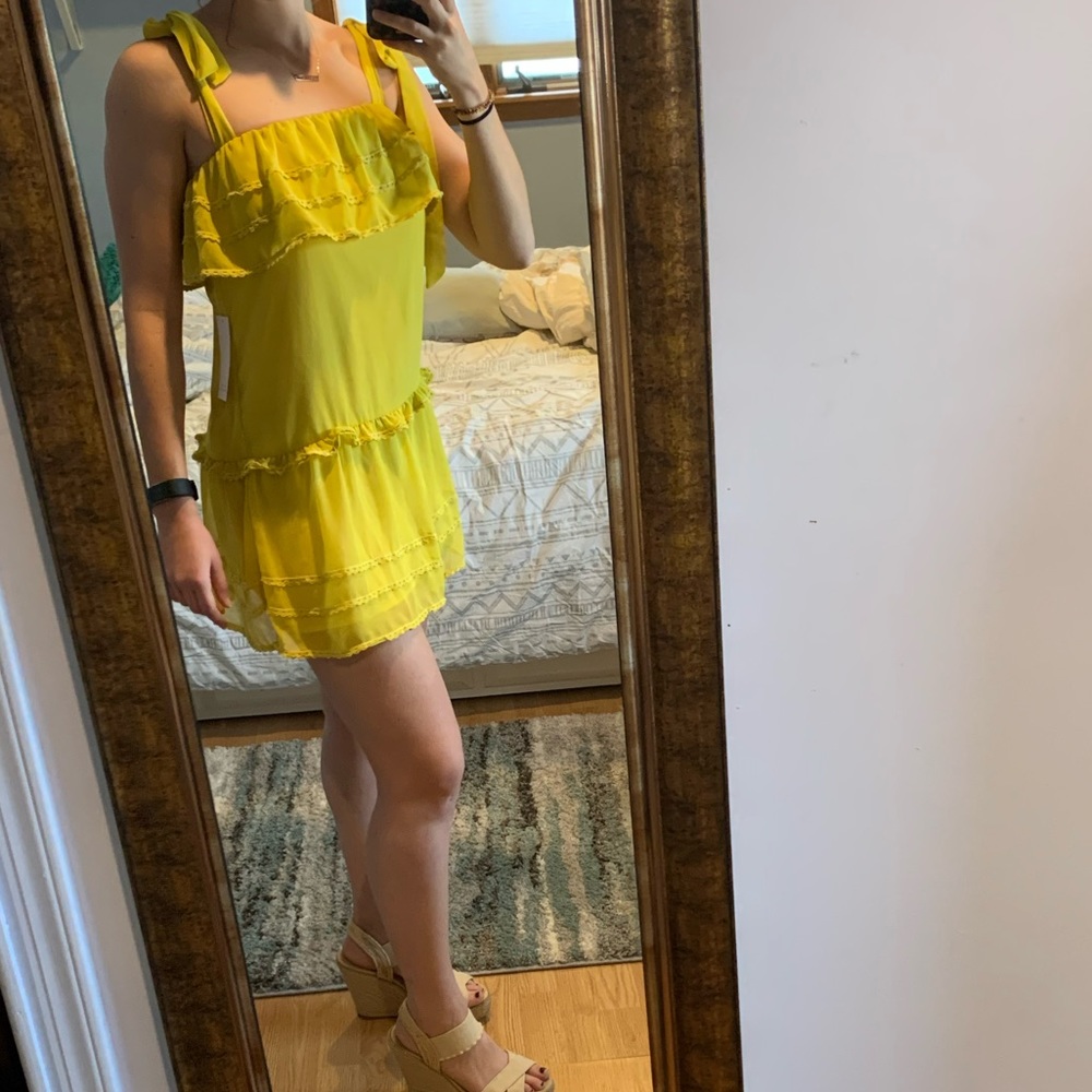 NWT Tobi Ruffle Dress